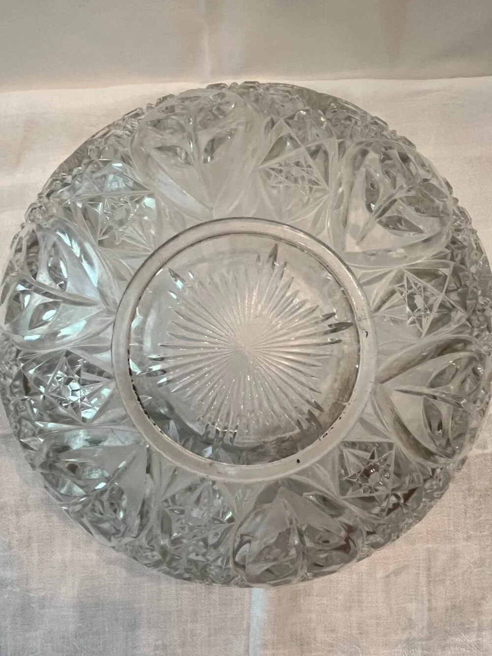 Vintage 2 Piece ABP Punch Bowl